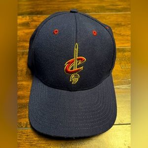 NBA Reebok Cleveland Cavaliers Adjustable Hat Velcro One Size Fits All